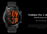 TicWatchPro3UltraGPS智能手具20多種運動模式SDW4100