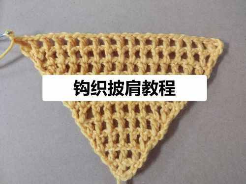 鉤針編織經(jīng)典的三角形圍巾教程，圖文教程，一看就會
