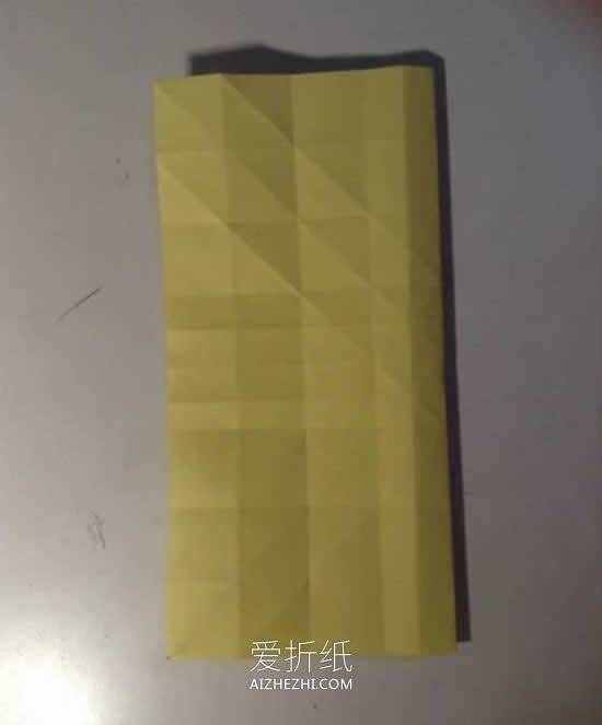 如何折紙玫瑰花的折法詳細過程圖- www.aizhezhi.com