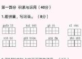 今日更新四年級期末試卷答案（小學(xué)四年級語文上冊期末考試試卷附答案）