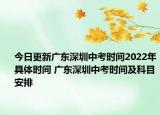 今日更新廣東深圳中考時(shí)間2022年具體時(shí)間 廣東深圳中考時(shí)間及科目安排