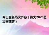 今日更新熱火陣容（熱火2020總決賽陣容）