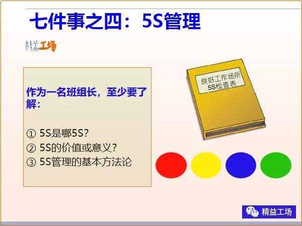 金牌班組長(zhǎng)每日7件事