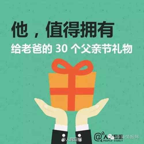 父親節(jié)愛(ài)別等，孝別遲！ 30件最適合送給老爸的禮物！