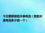 今日更新智能水表電池（智能水表電池多少錢(qián)一個(gè)）