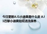 今日更新AJ1小迪奧是什么皮 AJ1巴黎小迪奧如何清洗保養(yǎng)