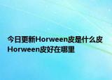 今日更新Horween皮是什么皮 Horween皮好在哪里