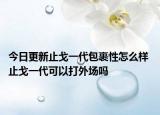 今日更新止戈一代包裹性怎么樣 止戈一代可以打外場嗎
