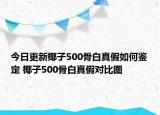 今日更新椰子500骨白真假如何鑒定 椰子500骨白真假對(duì)比圖