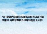 今日更新內(nèi)場球鞋和外場球鞋可以混合著使用嗎 內(nèi)場球鞋和外場球鞋有什么不同