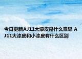 今日更新AJ11大漆皮是什么意思 AJ11大漆皮和小漆皮有什么區(qū)別