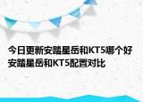 今日更新安踏星岳和KT5哪個(gè)好 安踏星岳和KT5配置對(duì)比