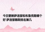 今日更新薩洛蒙和布魯克斯哪個好 薩洛蒙跑鞋排名第幾