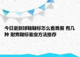 今日更新球鞋鞋標(biāo)怎么看真假 有幾種 耐克鞋標(biāo)鑒定方法推薦