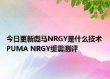 今日更新彪馬NRGY是什么技術(shù) PUMA NRGY緩震測評(píng)