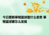 今日更新草根籃球是什么意思 草根籃球要怎么發(fā)展