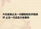 今日更新止戈一代騷粉配色開箱測評 止戈一代適合大體重嗎