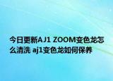 今日更新AJ1 ZOOM變色龍怎么清洗 aj1變色龍如何保養(yǎng)