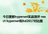 今日更新hyperset實戰(zhàn)測評 react hyperset和hd2017對比圖