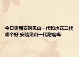 今日更新安踏見山一代和水花三代哪個好 安踏見山一代耐磨嗎