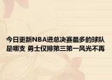 今日更新NBA進(jìn)總決賽最多的球隊是哪支 勇士僅排第三第一風(fēng)光不再