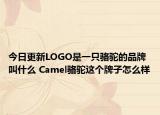 今日更新LOGO是一只駱駝的品牌叫什么 Camel駱駝這個牌子怎么樣