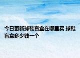 今日更新球鞋盲盒在哪里買 球鞋盲盒多少錢一個
