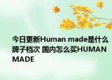 今日更新Human made是什么牌子檔次 國內(nèi)怎么買HUMANMADE