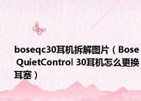 boseqc30耳機拆解圖片（Bose QuietControl 30耳機怎么更換耳塞）