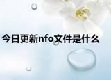 今日更新nfo文件是什么