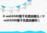 tl-wdr6500是千兆路由器么（tl-wdr6500是千兆路由器嗎）