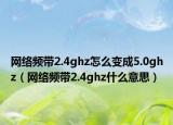 網(wǎng)絡(luò)頻帶2.4ghz怎么變成5.0ghz（網(wǎng)絡(luò)頻帶2.4ghz什么意思）