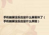 手機(jī)觸屏沒反應(yīng)是什么屏幕壞了（手機(jī)觸屏沒反應(yīng)是什么原因）
