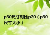 p30尺寸對比p20（p30尺寸大?。? /></span></a>
                        <h2><a href=