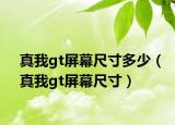 真我gt屏幕尺寸多少（真我gt屏幕尺寸）