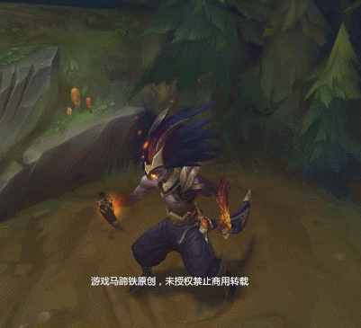 LOL惡魔之刃亞索提前預(yù)覽：火焰刀跳劈帥爆了！
