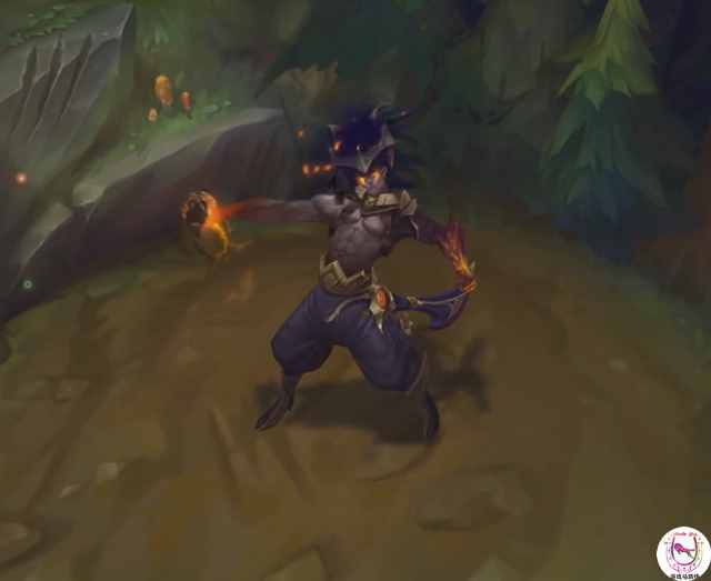 LOL惡魔之刃亞索提前預(yù)覽：火焰刀跳劈帥爆了！