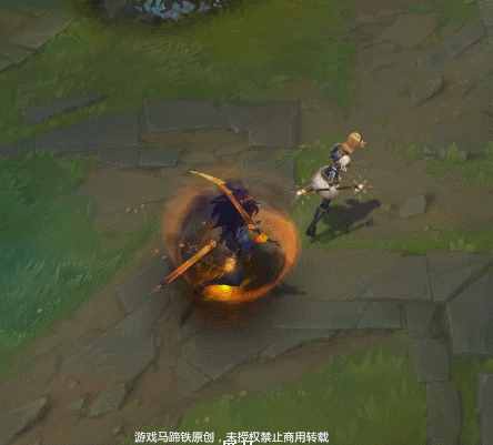LOL惡魔之刃亞索提前預(yù)覽：火焰刀跳劈帥爆了！