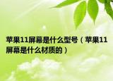 蘋果11屏幕是什么型號（蘋果11屏幕是什么材質(zhì)的）