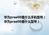 華為praal00是什么手機(jī)型號（華為praal00是什么型號）