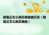 網(wǎng)易云怎么購買單曲音樂包（網(wǎng)易云怎么購買單曲）