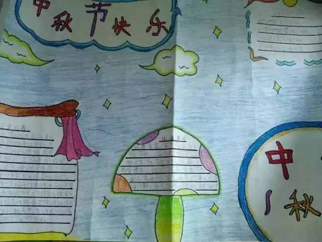 小學(xué)生中秋節(jié)祝福語(yǔ)、中秋節(jié)手抄報(bào)簡(jiǎn)單又好看（附中秋節(jié)來(lái)歷習(xí)俗