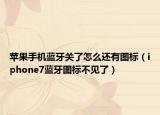蘋果手機藍牙關(guān)了怎么還有圖標(biāo)（iphone7藍牙圖標(biāo)不見了）