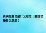 真實旺旺號是什么意思（旺旺號是什么意思）