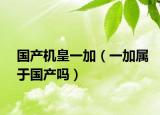 國(guó)產(chǎn)機(jī)皇一加（一加屬于國(guó)產(chǎn)嗎）
