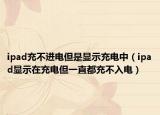 ipad充不進電但是顯示充電中（ipad顯示在充電但一直都充不入電）
