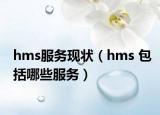 hms服務(wù)現(xiàn)狀（hms 包括哪些服務(wù)）