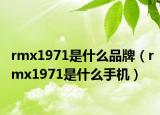 rmx1971是什么品牌（rmx1971是什么手機）