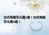 臺式電腦怎么插u盤（臺式電腦怎么插u盤）