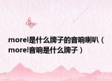 morel是什么牌子的音響喇叭（morel音響是什么牌子）